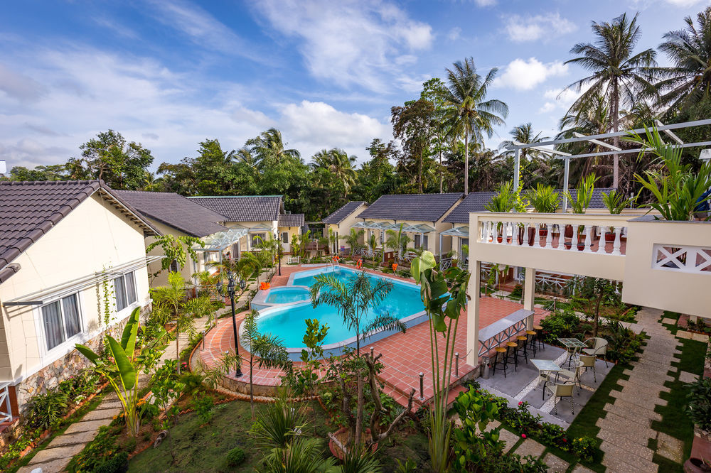 Blue Paradise Bungalow Phu Quoc Hotel Kültér fotó