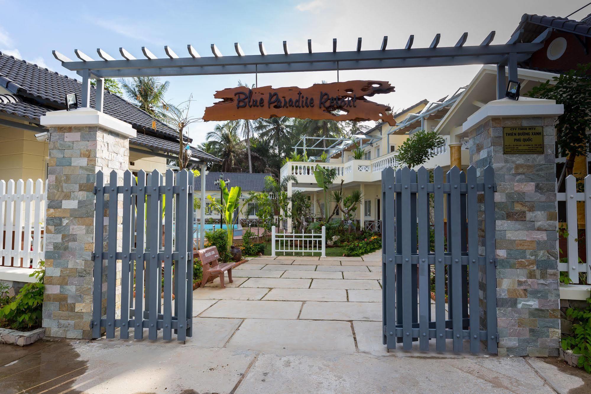 Blue Paradise Bungalow Phú Quốc-sziget Kültér fotó